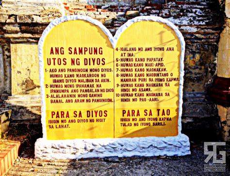 sampung utos ng diyos picture